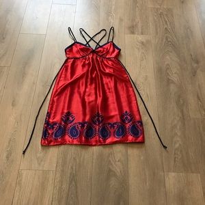 NEW Voom by joy han silk dress